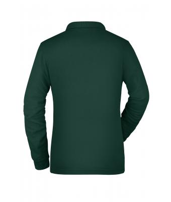 Damen Ladies' Workwear Polo Pocket Longsleeve Dark-green 8539