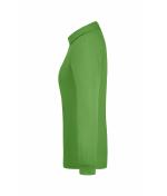 Damen Ladies' Workwear Polo Pocket Longsleeve Lime-green 8539