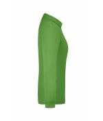 Damen Ladies' Workwear Polo Pocket Longsleeve Lime-green 8539