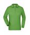 Damen Ladies' Workwear Polo Pocket Longsleeve Lime-green 8539