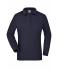 Ladies Ladies' Workwear Polo Pocket Longsleeve Navy 8539