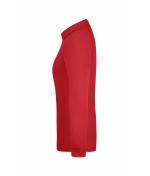 Damen Ladies' Workwear Polo Pocket Longsleeve Red 8539