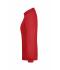 Damen Ladies' Workwear Polo Pocket Longsleeve Red 8539