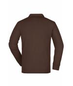 Herren Men's Workwear Polo Pocket Longsleeve Brown 8540