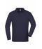 Men Men's Workwear Polo Pocket Longsleeve Navy 8540