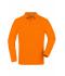 Men Men's Workwear Polo Pocket Longsleeve Orange 8540