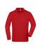 Men Men's Workwear Polo Pocket Longsleeve Red 8540