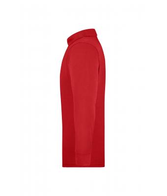 Men Men's Workwear Polo Pocket Longsleeve Red 8540