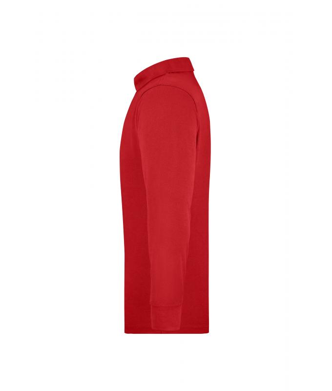 Men Men's Workwear Polo Pocket Longsleeve Red 8540