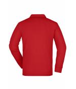 Herren Men's Workwear Polo Pocket Longsleeve Red 8540