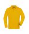Men Men's Workwear Polo Pocket Longsleeve Gold-yellow 8540