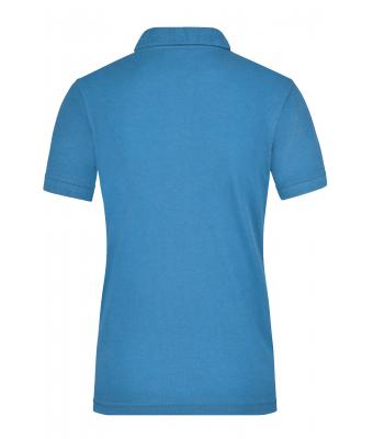 Damen Ladies' Workwear Polo Pocket Aqua 8541