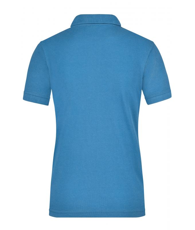 Damen Ladies' Workwear Polo Pocket Aqua 8541