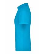 Damen Ladies' Workwear Polo Pocket Turquoise 8541