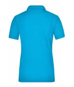 Damen Ladies' Workwear Polo Pocket Turquoise 8541