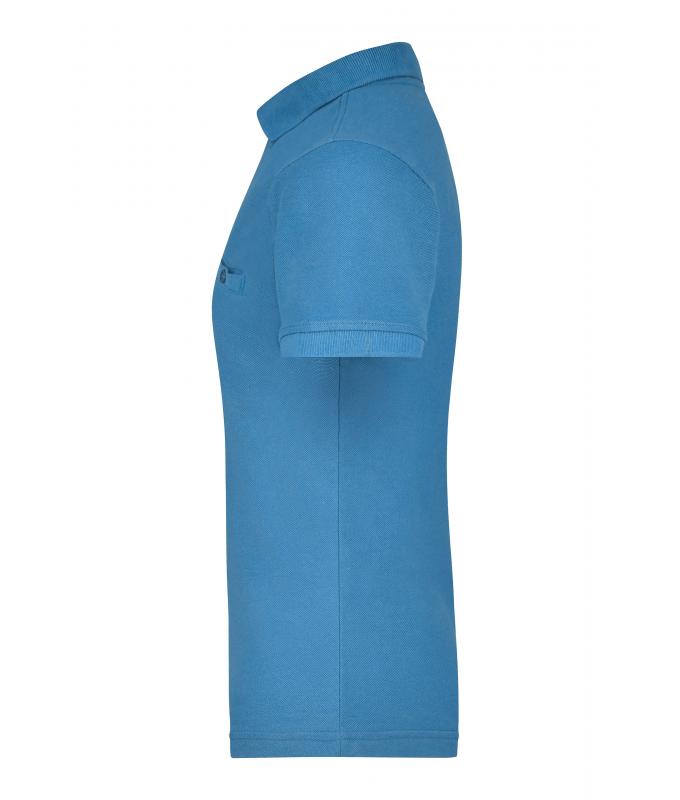 Ladies Ladies' Workwear Polo Pocket Aqua 8541
