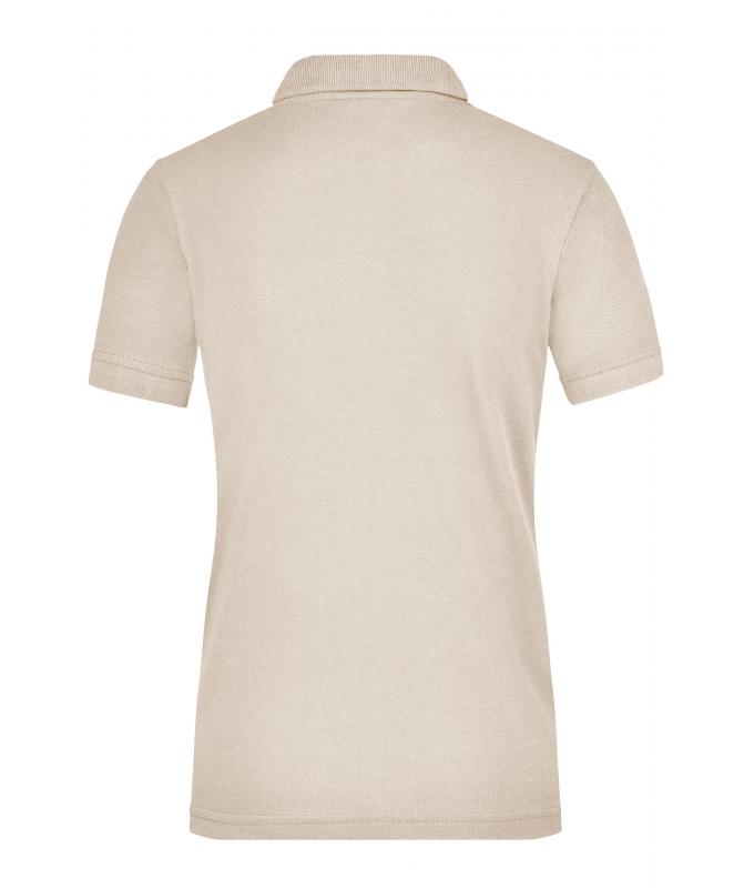 Damen Ladies' Workwear Polo Pocket Stone 8541