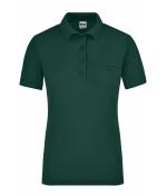 Ladies Ladies' Workwear Polo Pocket Dark-green 8541