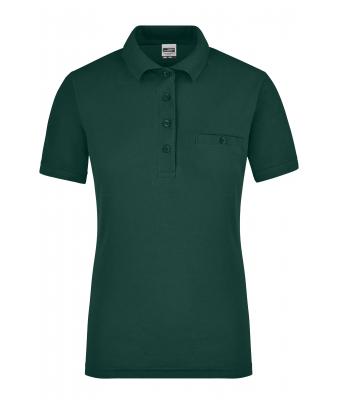 Ladies Ladies' Workwear Polo Pocket Dark-green 8541