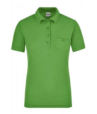 Ladies Ladies' Workwear Polo Pocket Lime-green 8541