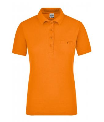 Ladies Ladies' Workwear Polo Pocket Orange 8541