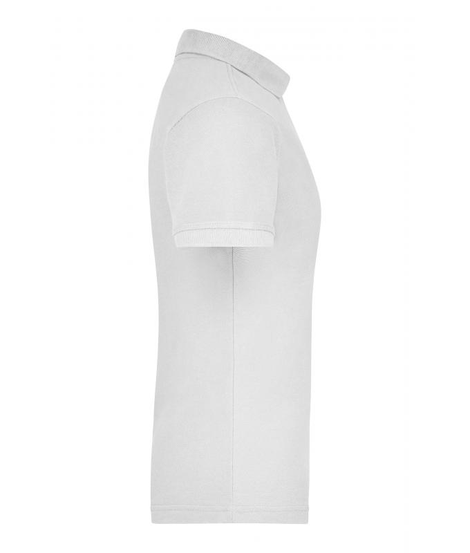 Damen Ladies' Workwear Polo Pocket White 8541