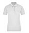 Damen Ladies' Workwear Polo Pocket White 8541