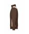 Unisex Workwear Half-Zip Sweat - COLOR - Brown/stone 8542