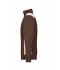 Unisex Workwear Half-Zip Sweat - COLOR - Brown/stone 8542