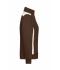 Ladies Ladies' Workwear Sweat Jacket - COLOR - Brown/stone 8543