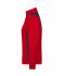 Damen Ladies' Workwear Sweat Jacket - COLOR - Red/navy 8543