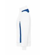 Ladies Ladies' Workwear Sweat Jacket - COLOR - White/royal 8543