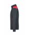 Men Men's Workwear Sweat Jacket - COLOR - Carbon/red 8544