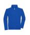 Unisex Workwear Sweat Jacket - COLOR - Royal/white 8544