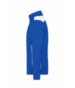 Unisex Workwear Sweat Jacket - COLOR - Royal/white 8544