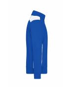 Unisex Workwear Sweat Jacket - COLOR - Royal/white 8544