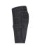 Unisex Workwear Stretch-Bermuda-Jeans Black-denim 10523