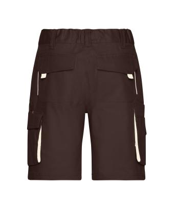 Unisex Workwear Bermudas - COLOR - Brown/stone 8545
