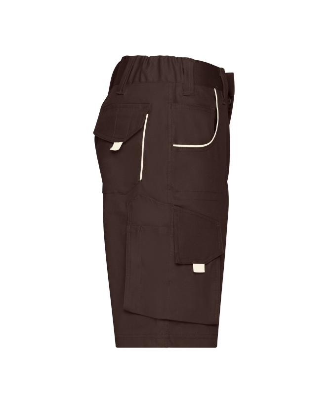 Unisex Workwear Bermudas - COLOR - Brown/stone 8545