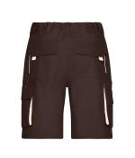 Unisex Workwear Bermudas - COLOR - Brown/stone 8545