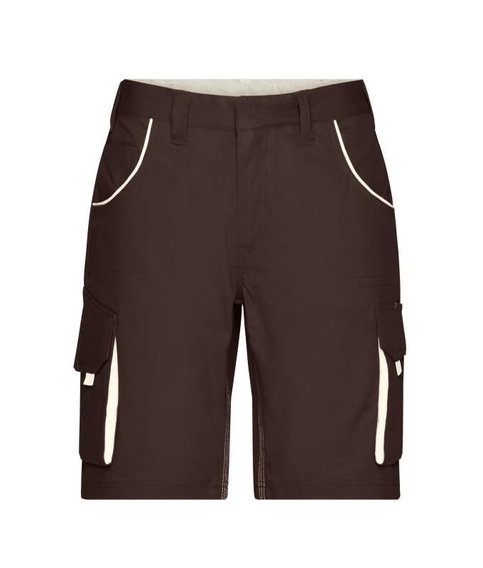 Unisex Workwear Bermudas - COLOR - Brown/stone 8545