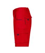 Unisex Workwear Bermudas - COLOR - Red/navy 8545