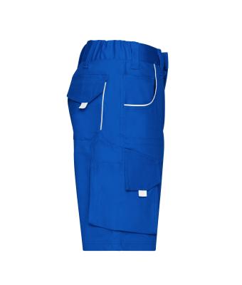 Unisex Workwear Bermudas - COLOR - Royal/white 8545