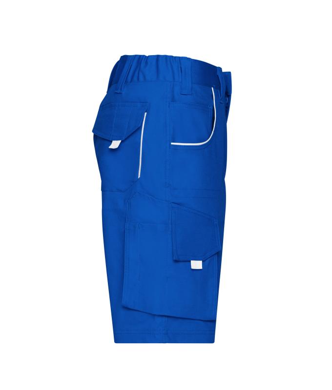Unisex Workwear Bermudas - COLOR - Royal/white 8545