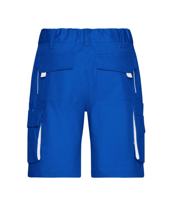 Unisex Workwear Bermudas - COLOR - Royal/white 8545
