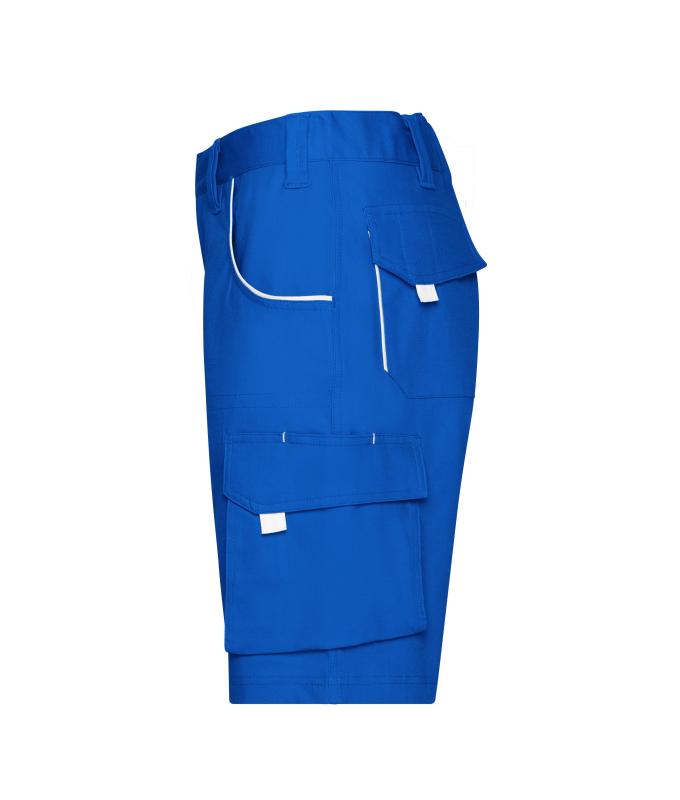 Unisex Workwear Bermudas - COLOR - Royal/white 8545