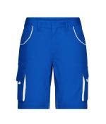 Unisex Workwear Bermudas - COLOR - Royal/white 8545