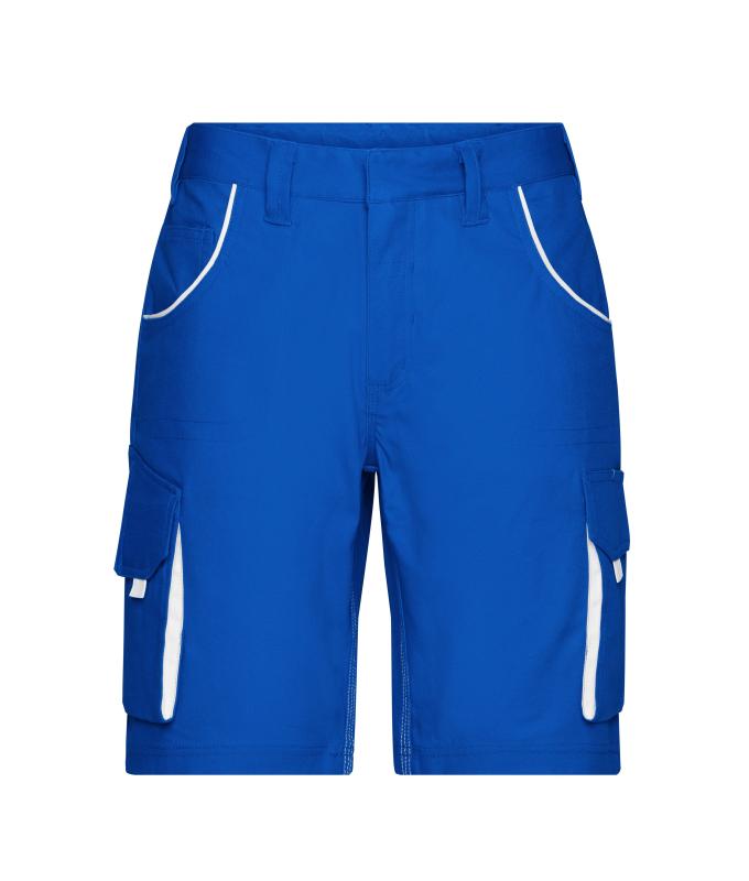 Unisex Workwear Bermudas - COLOR - Royal/white 8545