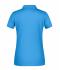 Damen Ladies' ORGANIC Workwear Polo   OCS Blended Aqua 8681