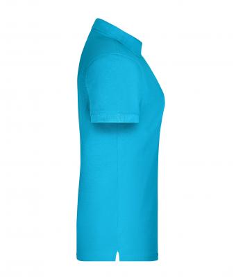 Damen Ladies' ORGANIC Workwear Polo   OCS Blended Turquoise 8681